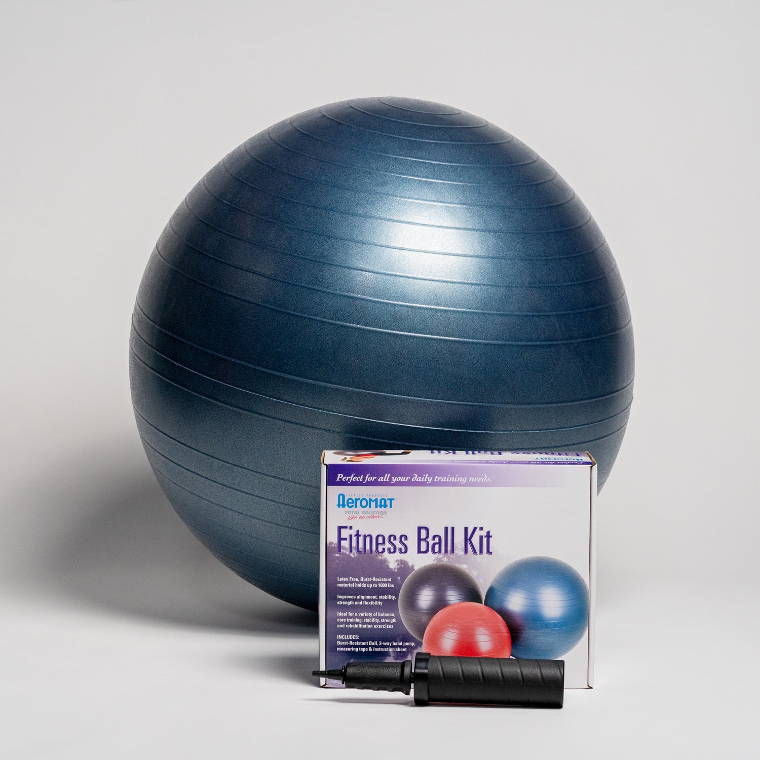 75 cm (Dark Blue); Fitness Ball Kit