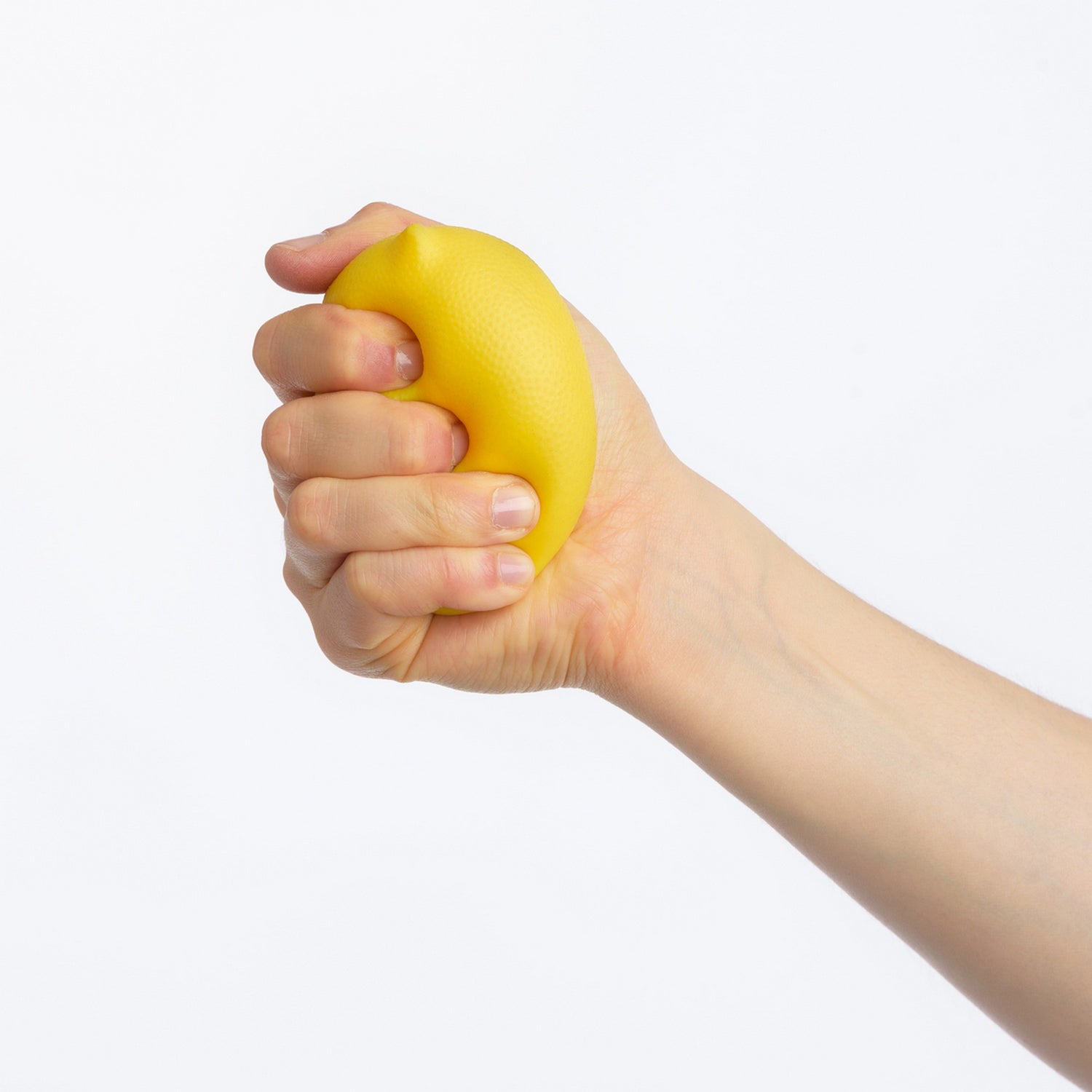 Lemon, Hand Therapy Fruit Squish Ball Pair