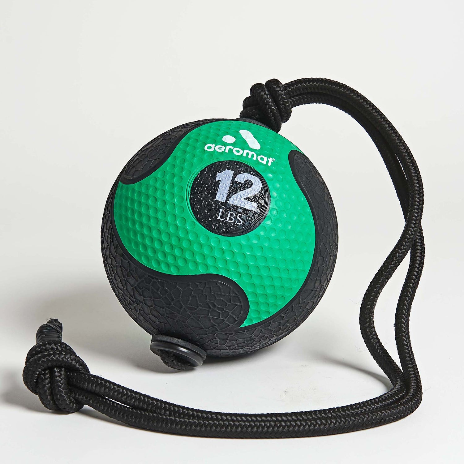 12 lbs. (Green), Elite Power Rope Medicine Ball