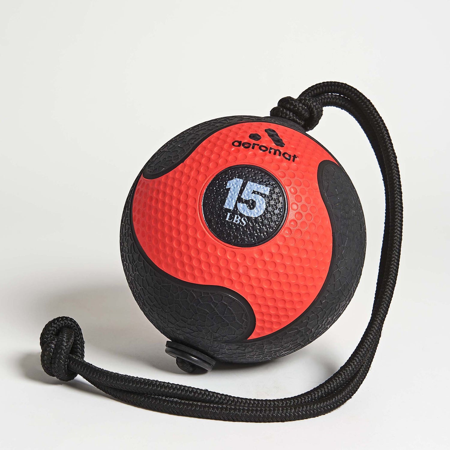 15 lbs. (Red), Elite Power Rope Medicine Ball