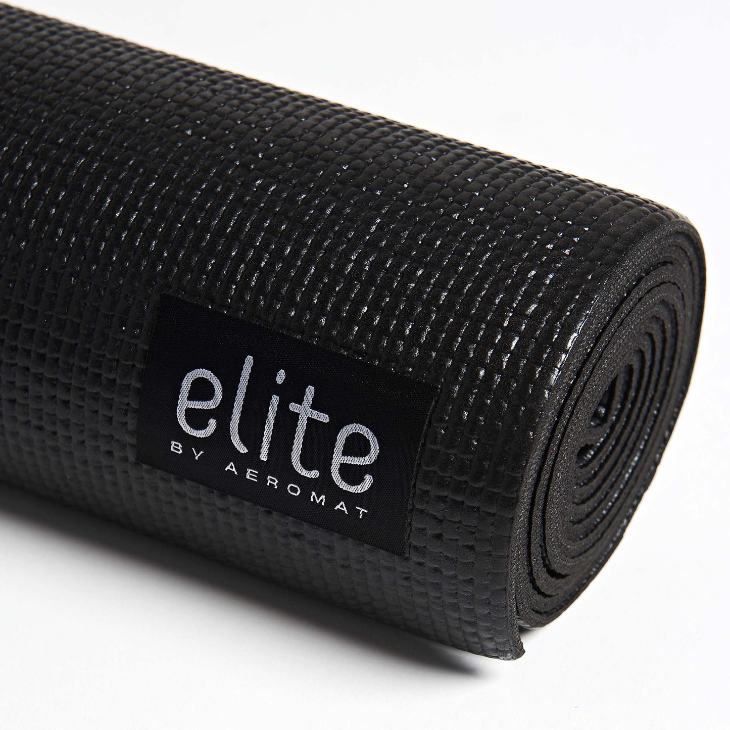 AOK Yoga Mat - Thick - With Eyelets - Black