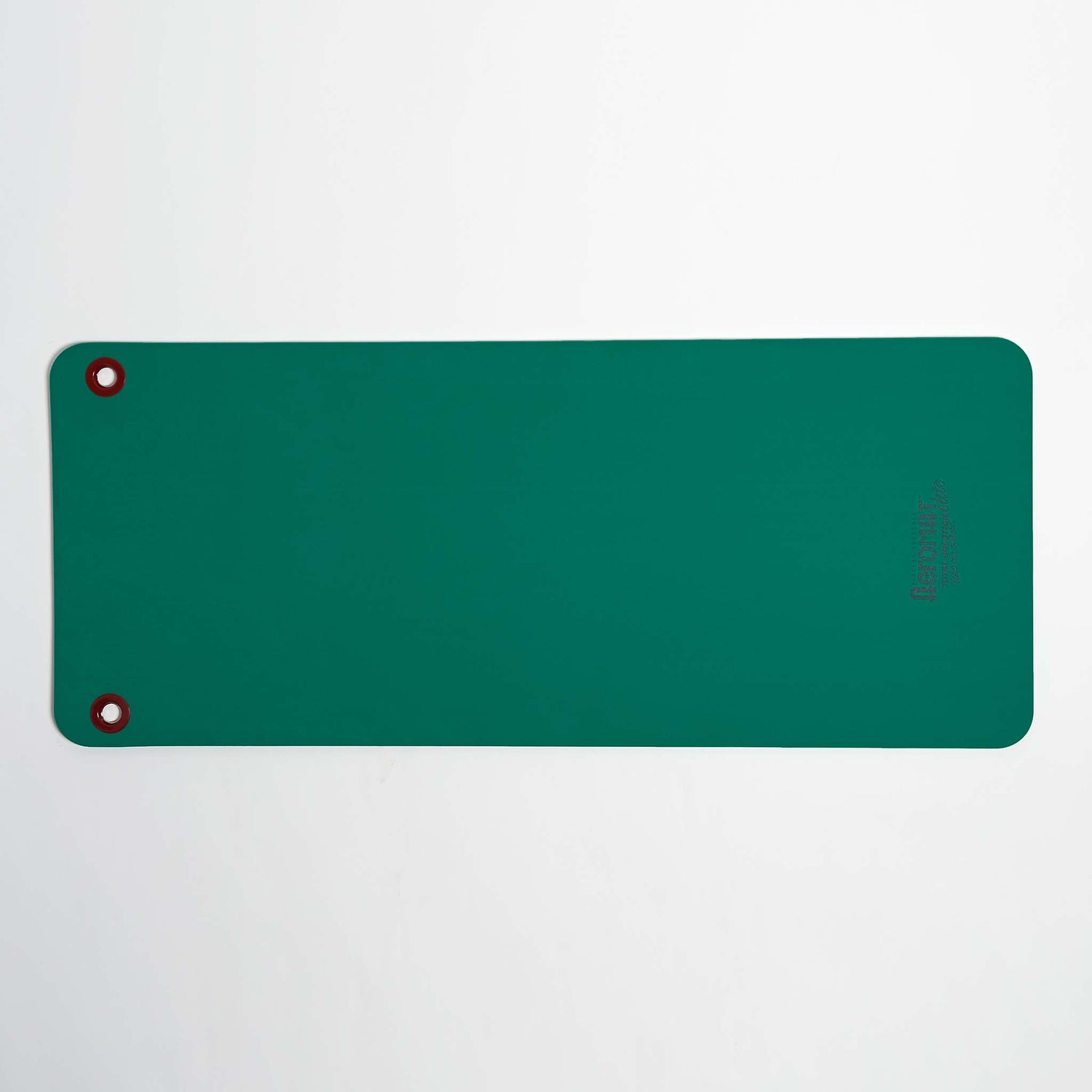 1/2" x 20” x 48”, Green, Elite Workout Mat with Eyelets