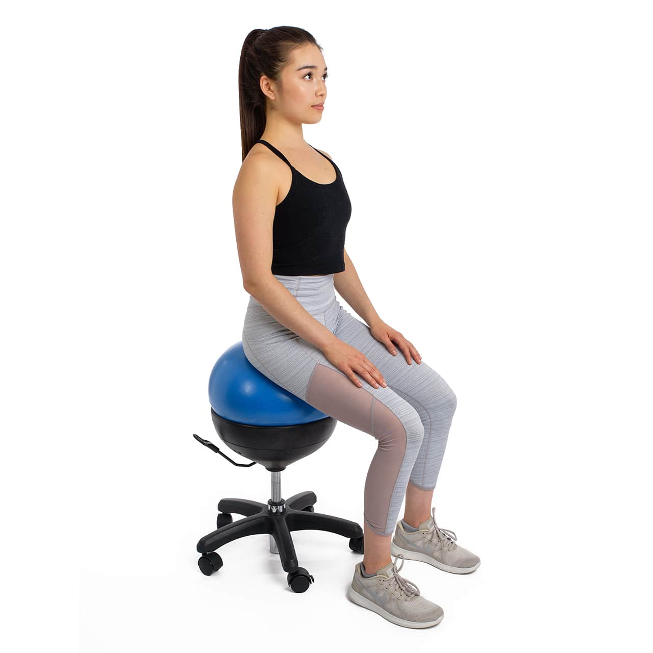 Balance ball 2025 chair stool