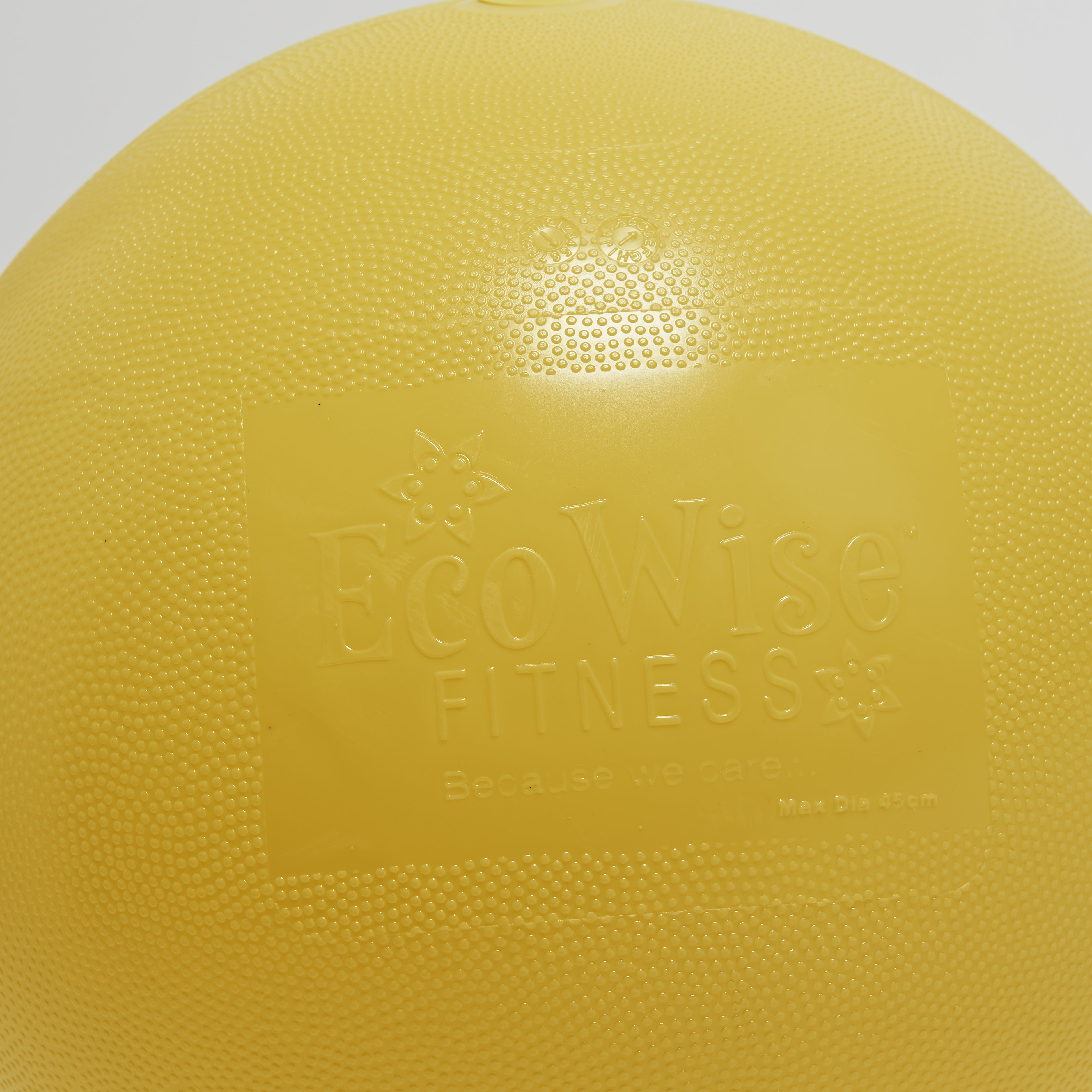 Yellow sales yoga ball